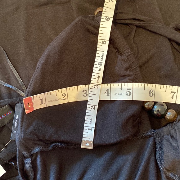 Guess Jeans Black Beaded Open Back Halter Maxi Dress NWT Size XS - Picture 16 of 16